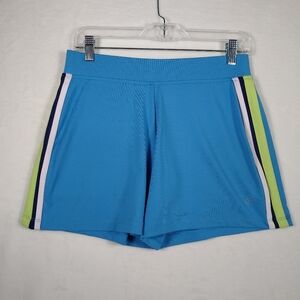 Be Inspired Blue Women's Athletic Shorts Sz Small